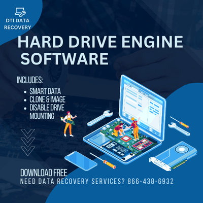 Hard Drive Engine - test, clone, image your hard drive. Free software from DTI DATA Recovery