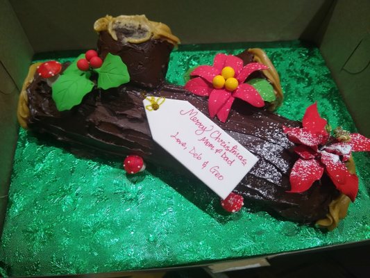 Yule Log - heavenly!