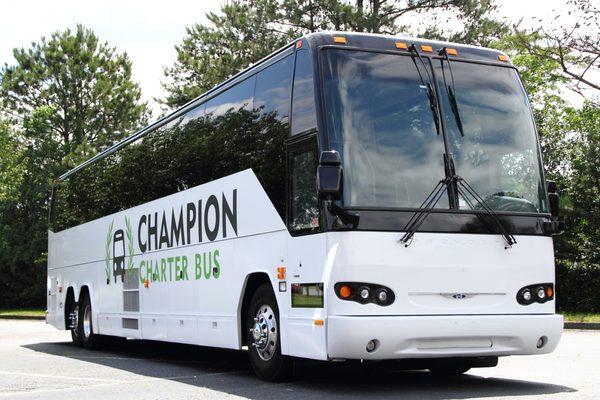 We are the Champions of the charter bus industry. Book a ride today by calling 619-629-0453!