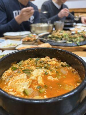 Seafood Tofu Soup