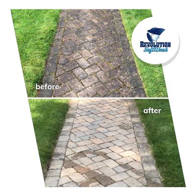 You can get your outdoor walkway done too!