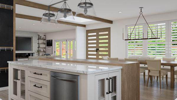 Kitchen 3D Visualization