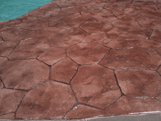 Stamped concrete