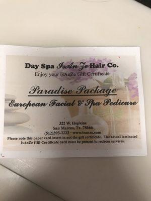 Isanze Day Spa and Hair