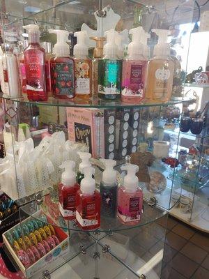 We have a variety of products: Bath & Body Works, Mary Kay, Paparazzi, Thirty-one, Oragami Owl and a whole lot more.