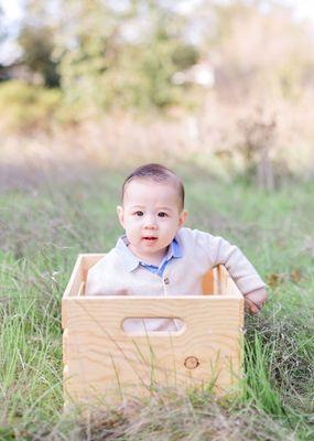 My son's fall picture