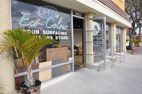 Our Showroom is in the Downtown Art District in Vero Beach. Stroll in and see what's possible.