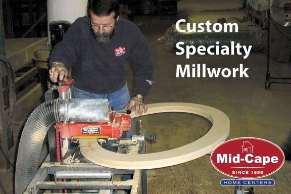 Custom circle tops & ellipticals for interior and exterior doors and windows available at Mid-Cape Home Centers.