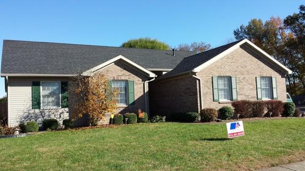 House with Architectural GAF Timberline Shingle