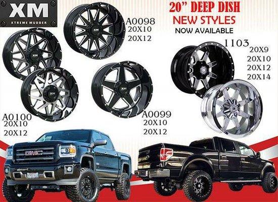 OFF ROAD TRUCK WHEELS