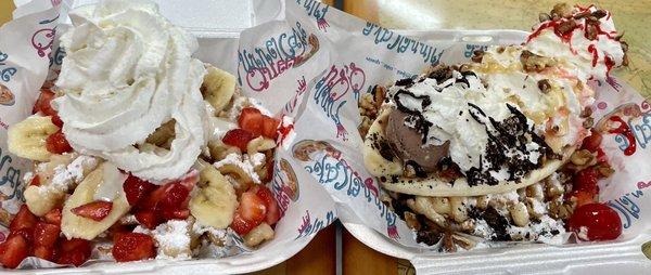 Funnel Cake Queen, Strawberry Banana Bliss & Big Banana Split 7/21