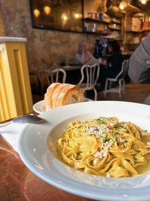 Tagliatelle aglio e olio