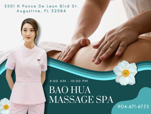 Bao Hua Massage Spa of St Augustine