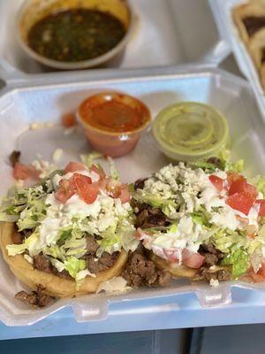 Bistec Sopes