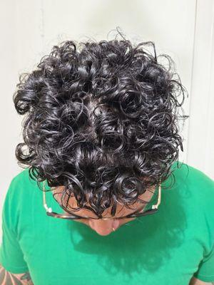 Perm with cantus styling cream