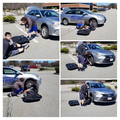 Our vehicle safety and maintenance class.