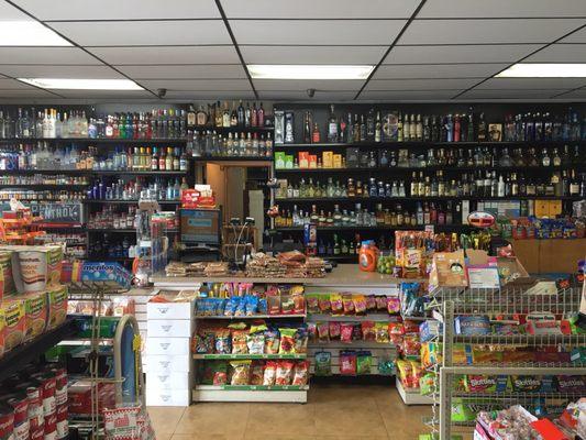 Remodeled floors and shelves