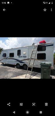 30 ft travel trailer renovations