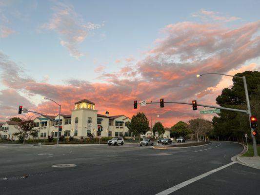 Sweet fall sunset