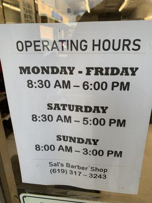 Business hours