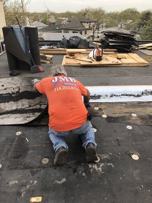 Roof removal