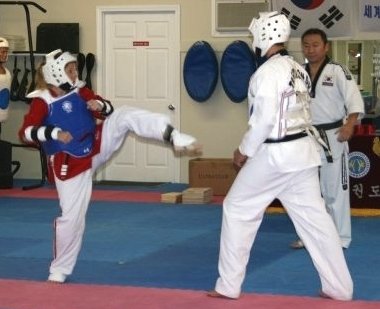 Many classes are available, including sparring and childrens' classes