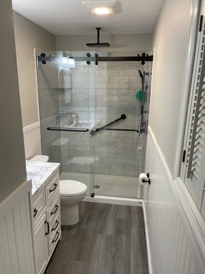 New bathroom with Utile shower