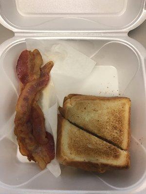 Texas Toast & Bacon