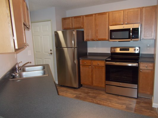 Renovated kitchen