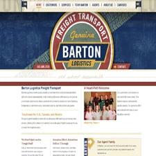 www.bartonlogistics.com Website Build