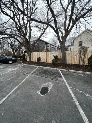 Stockade fence marblehead