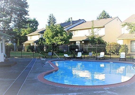 Properties with sparking pools