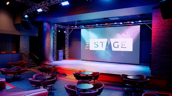 "The Stage" showcases the Northwest's most advanced LED technology with four enormous video walls for the ultimate viewing experience.