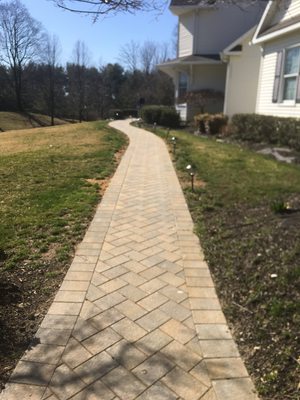 New Paver  walkway