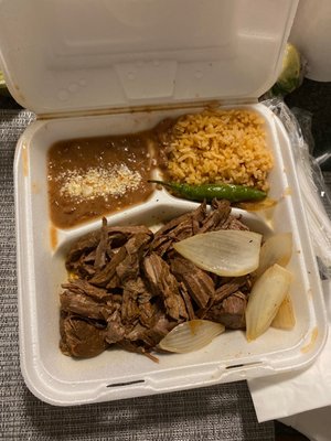 Plato de Birria