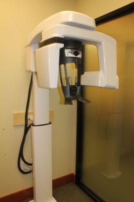 Our new CBCT. It can also take panorex, and even bitewings for patients with strong gag-reflex.