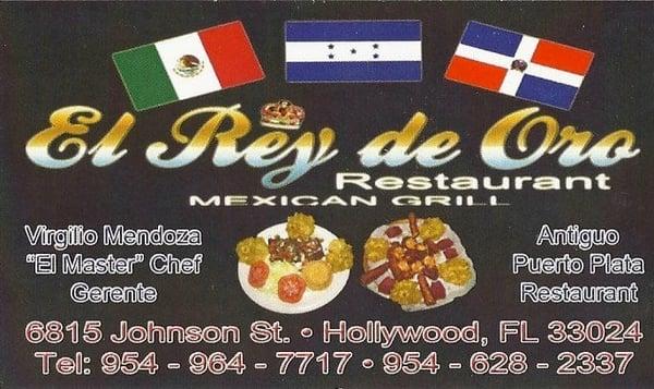 El Rey De Oro Mexican Grill