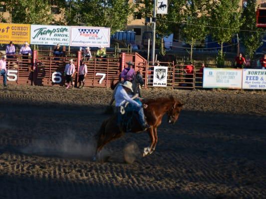 Saddle Bronc Riding - Vancouver Rodeo