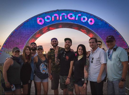 Wrap photo at Bonnaroo