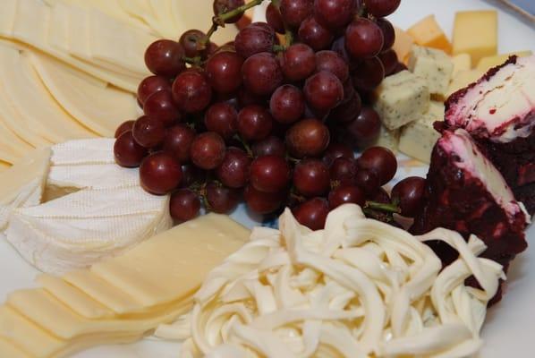 Special Cheese Platter crafted with authentic cheeses from around the world!