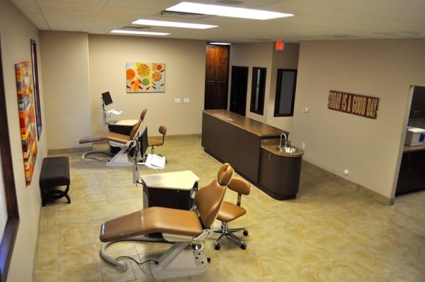 The orthodontic treatment bay - where the smile magic happens