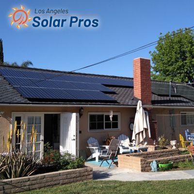 Look at these beautiful solar panel layout. Get your put on by the professionals at Los Angeles Solar Pros.