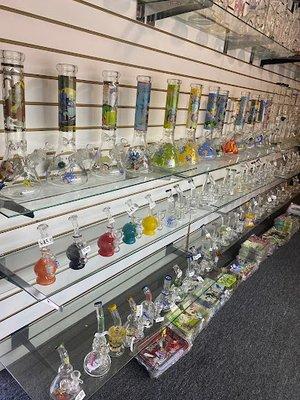 water pipes starting at $65.99 
graphic pipes 
buy one get one free $100.99