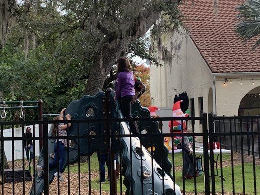 Play ground for the kids to enjoy