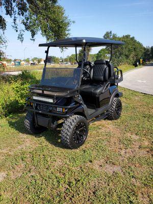 custom made golf cart.