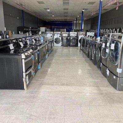 Appliances, washers, dryers, ranges, refrigerators and more