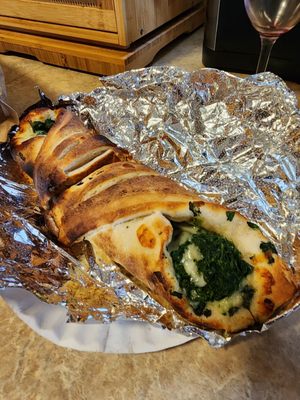 Spinach roll