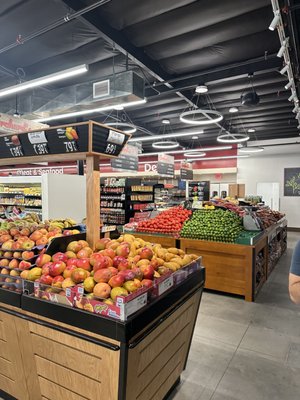 Produce section. Great selection and prices!