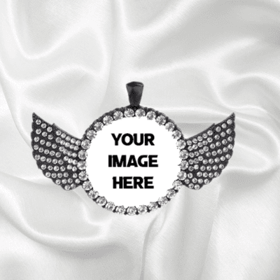 Custom Wing Memorial Necklace