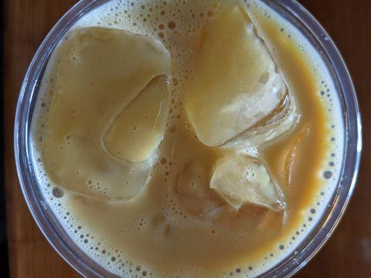 iced golden milk